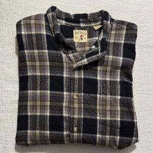 Cabella’s RedHead Men's Plaid Button Down Shirt - Black and Brown